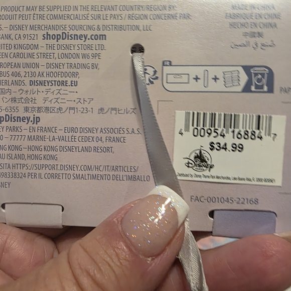 Disney Mickey Mouse S.S. Willie Ornament- Black and White NWT - Picture 10 of 11